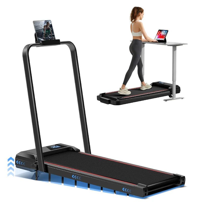 Cursor Fitness Walking Pad Treadmill Under Desk Incline