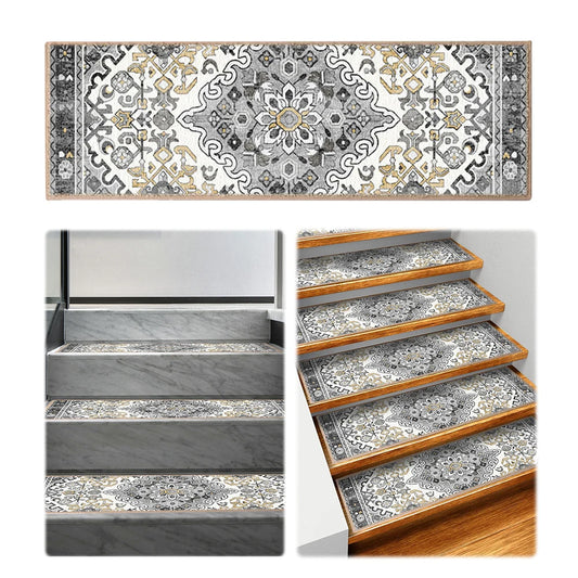 15PCS Non Slip Carpet Stair Treads Set for Indoor Use