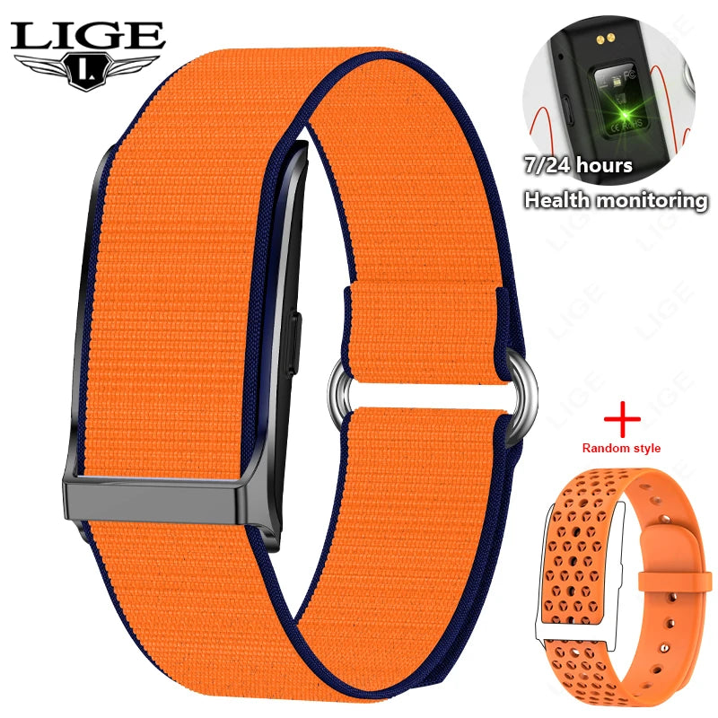 LIGE Smartwatch Blood Oxygen Blood Pressure Ultra Long