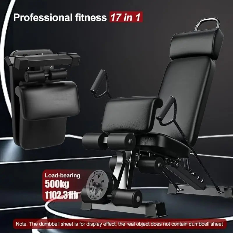 Classified By Exerciser 17 In 1 Multifunction Dumbbell Bench