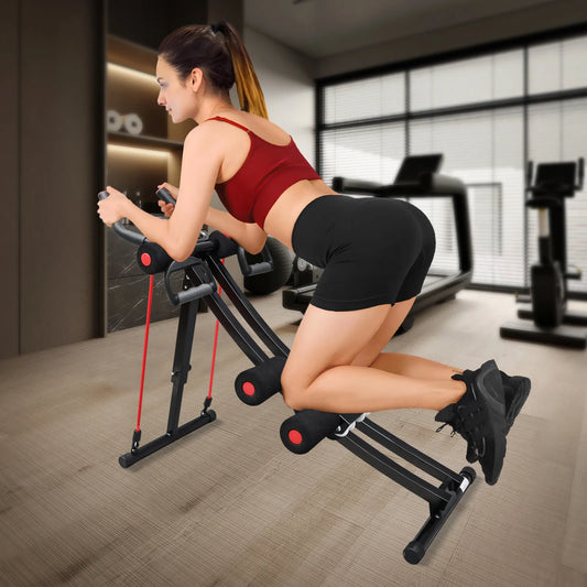 Carton Foldable Ab Machine For Home Gym Ab Trainer LCD