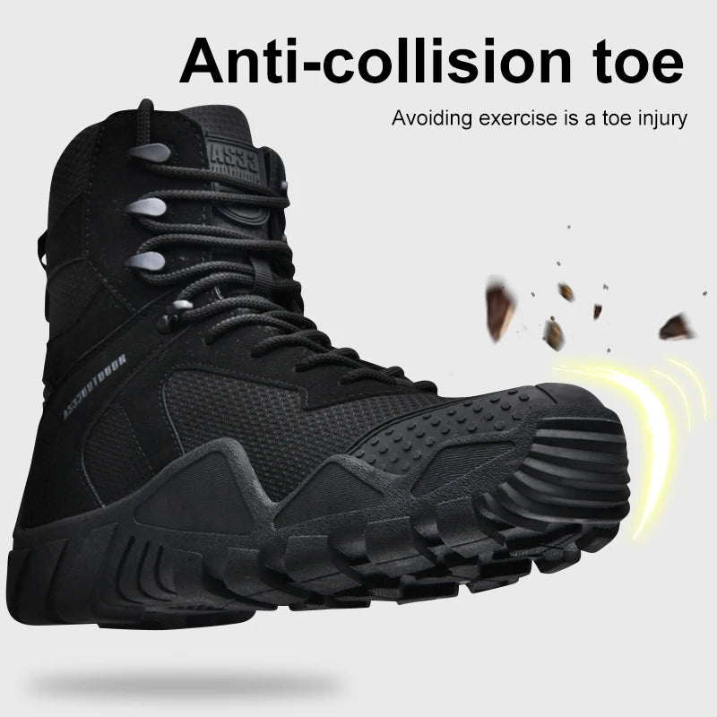 Men's Lightweight Waterproof Hiking Boots for Outdoor Adventures