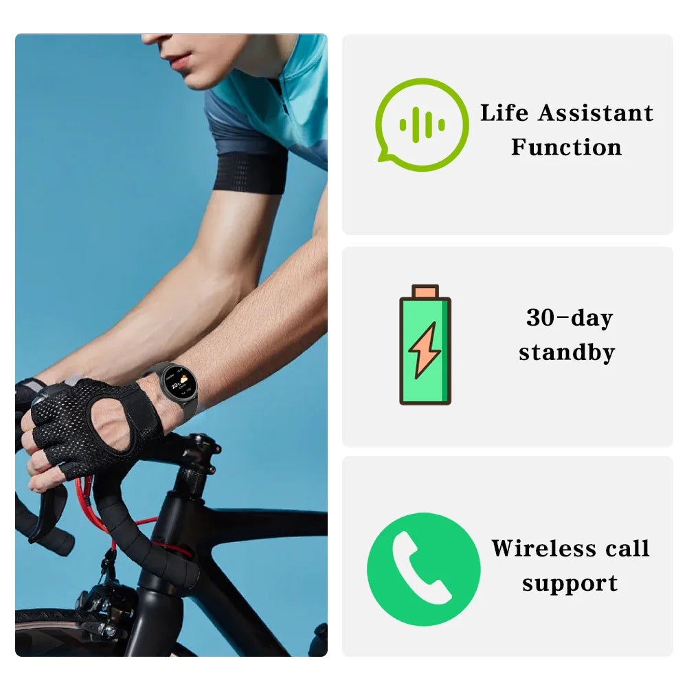 Smartwatch for Women with Fitness Tracking and Health Features