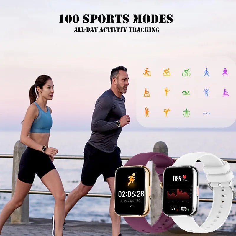 AI Voice Smart Watch for Women with Call Functionality