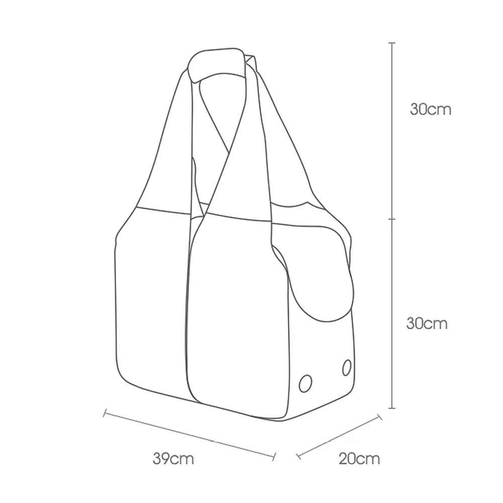 Breathable Portable Cat and Dog Carrier Travel Bag