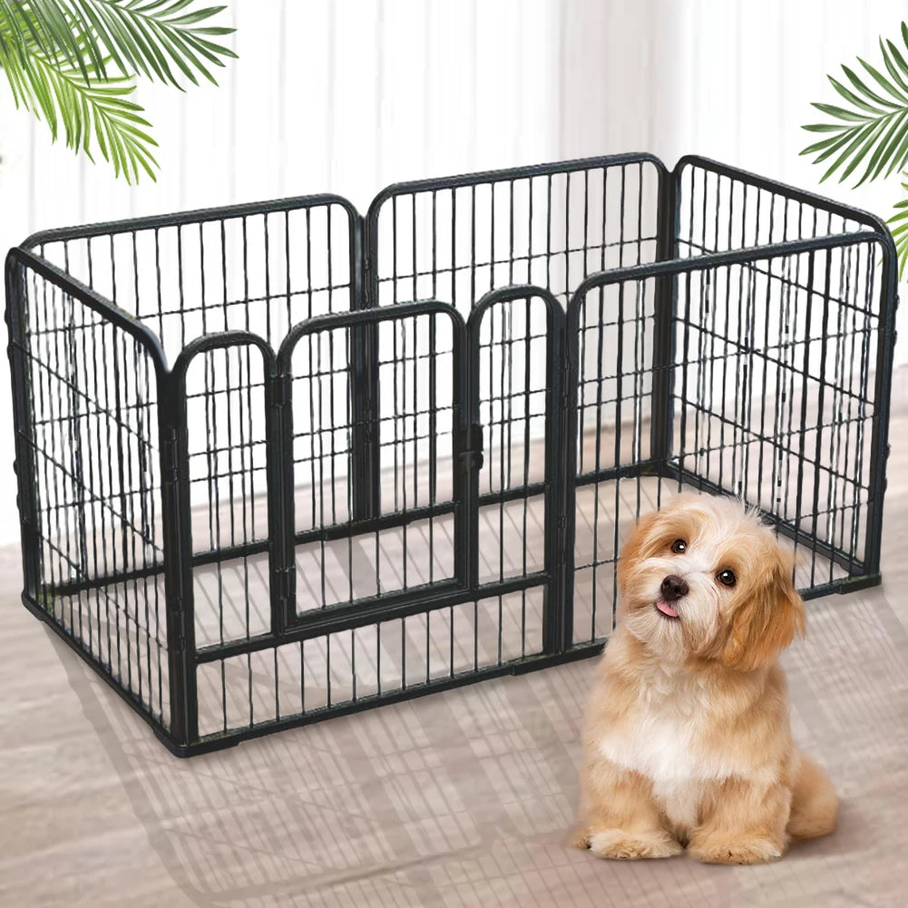 Shunmaii Heavy Duty Dog Cage Playpen Foldable Fence
