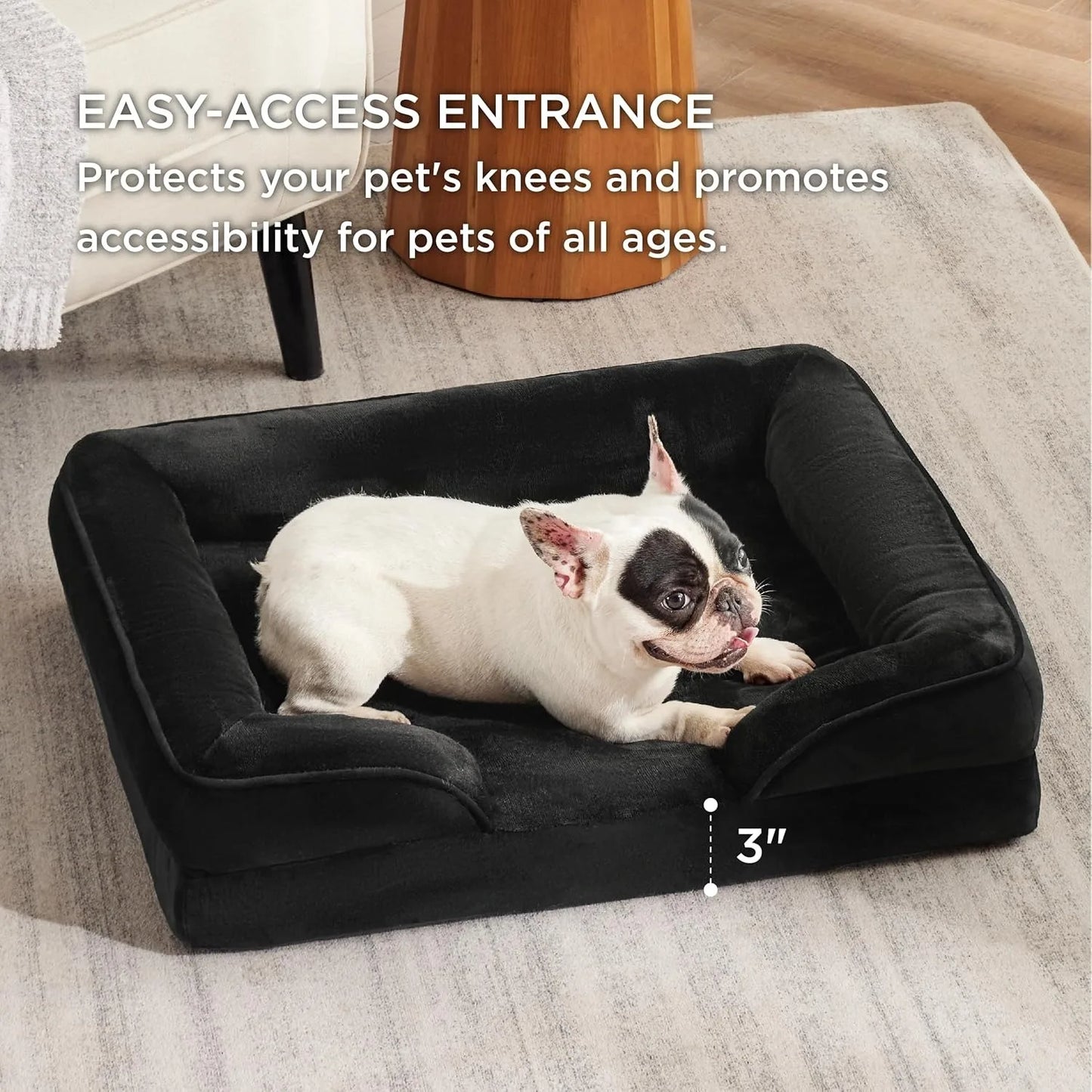 Hign-concerned Orthopedic Dog Bed Washable Waterproof Sofa