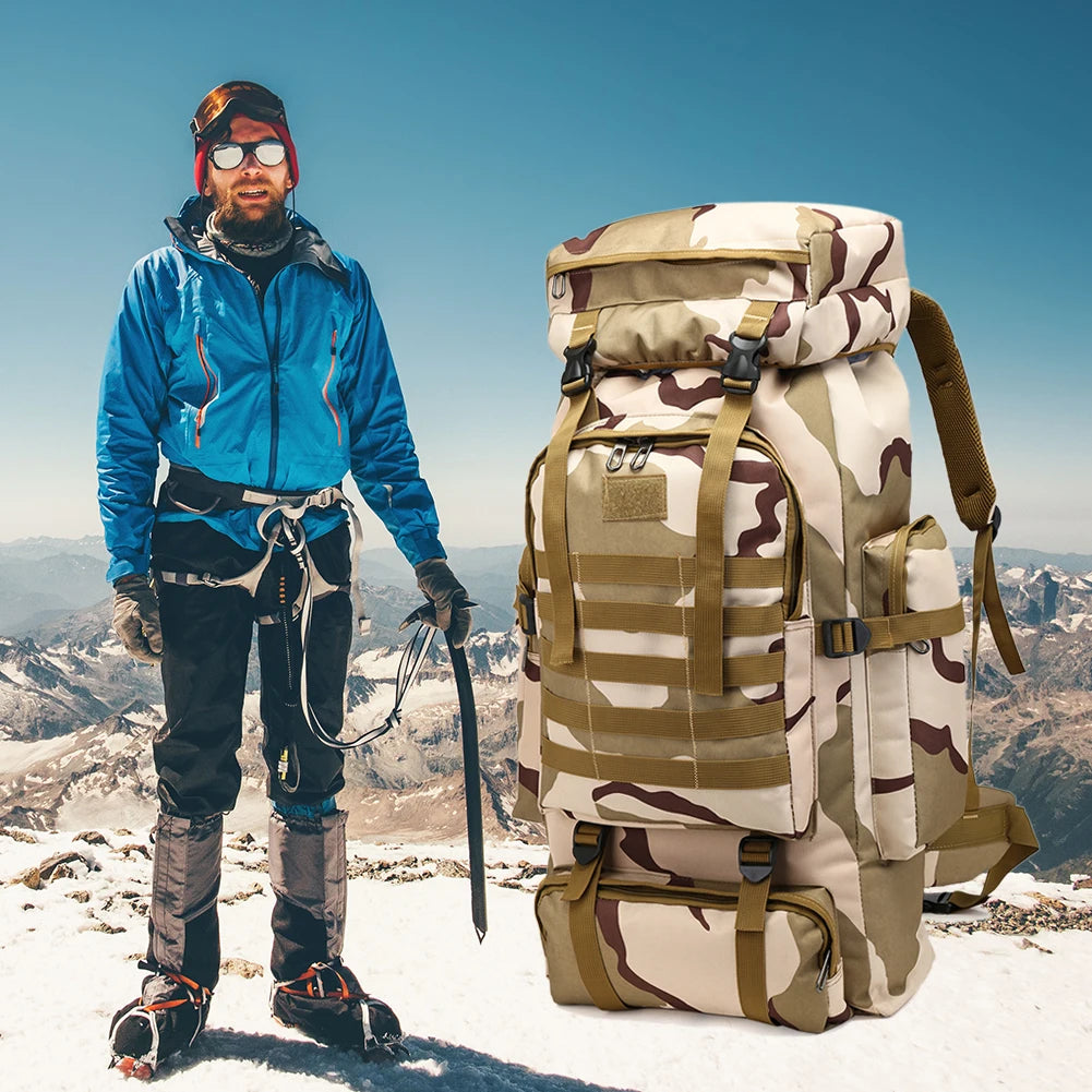 Waterproof Tactical Hiking Backpack for Outdoor Adventures