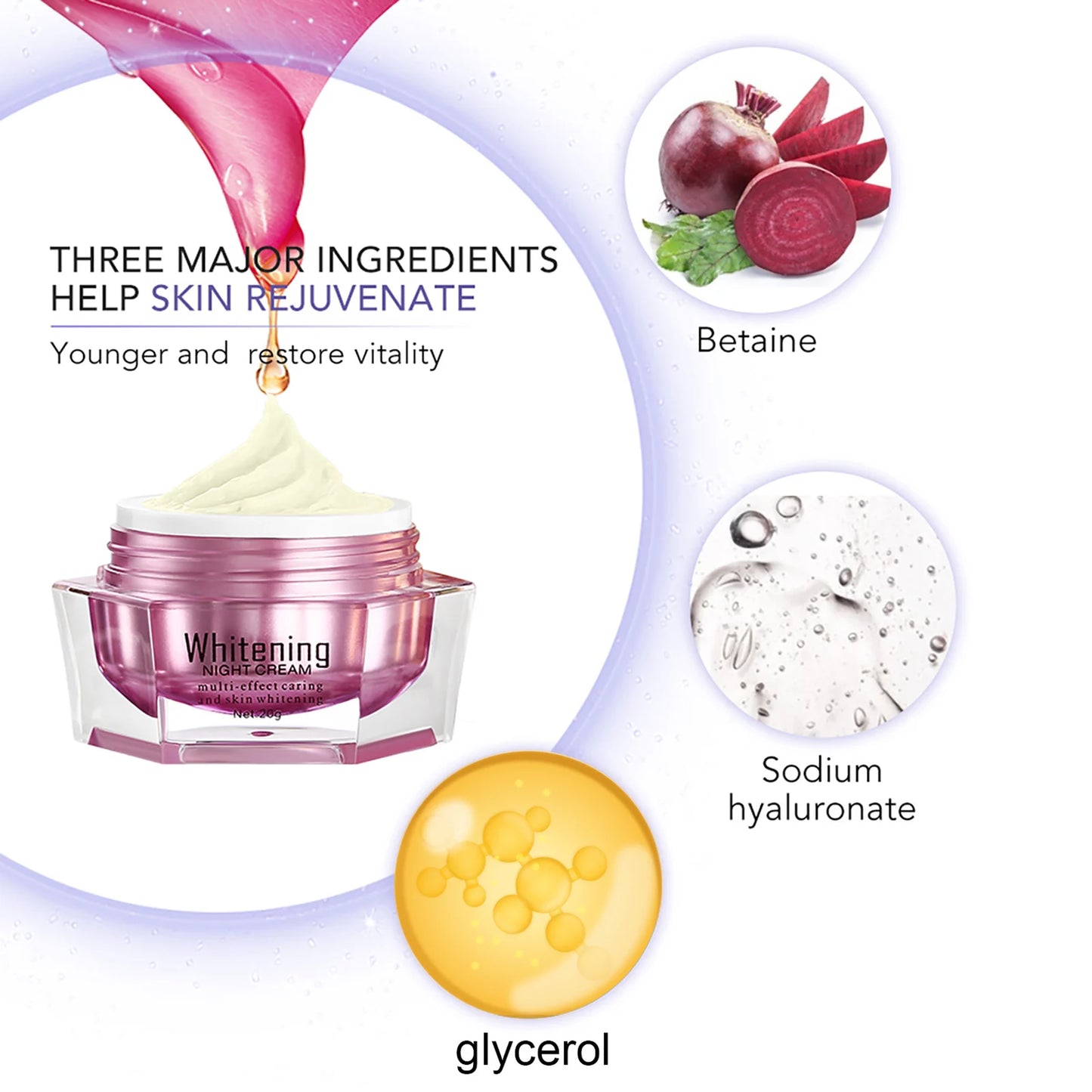 AILKE Anti-Wrinkle Face Cream With Collagen And Hyaluronic Acid