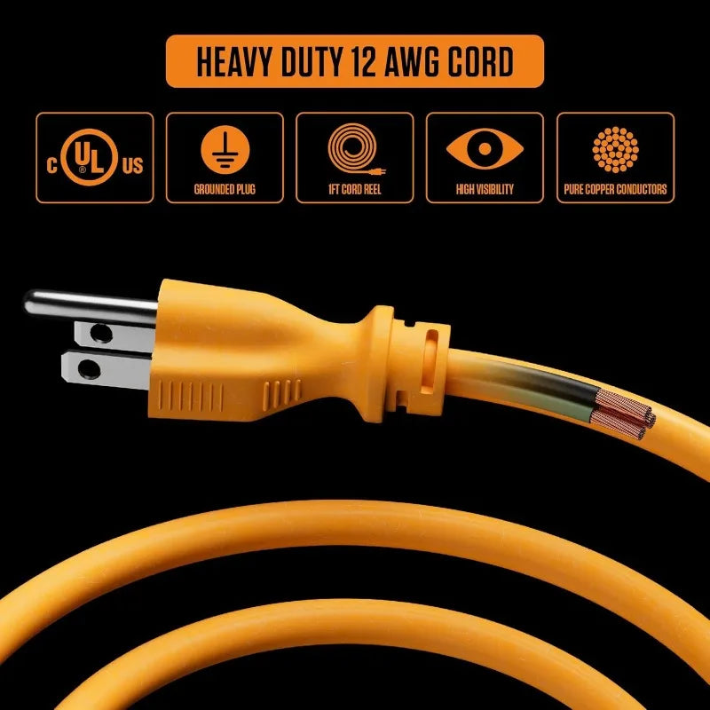 High Concerned Brand Metal Cord Reel Retractable Extension