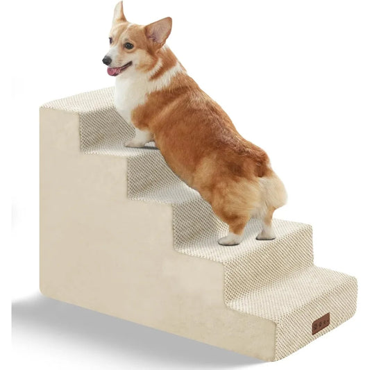Dog Stairs For Small Dogs Sofa Ramp With Removable Cover
