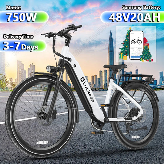 Luckeep X26 Electric Bike 750W 48V20Ah Smart App Remote