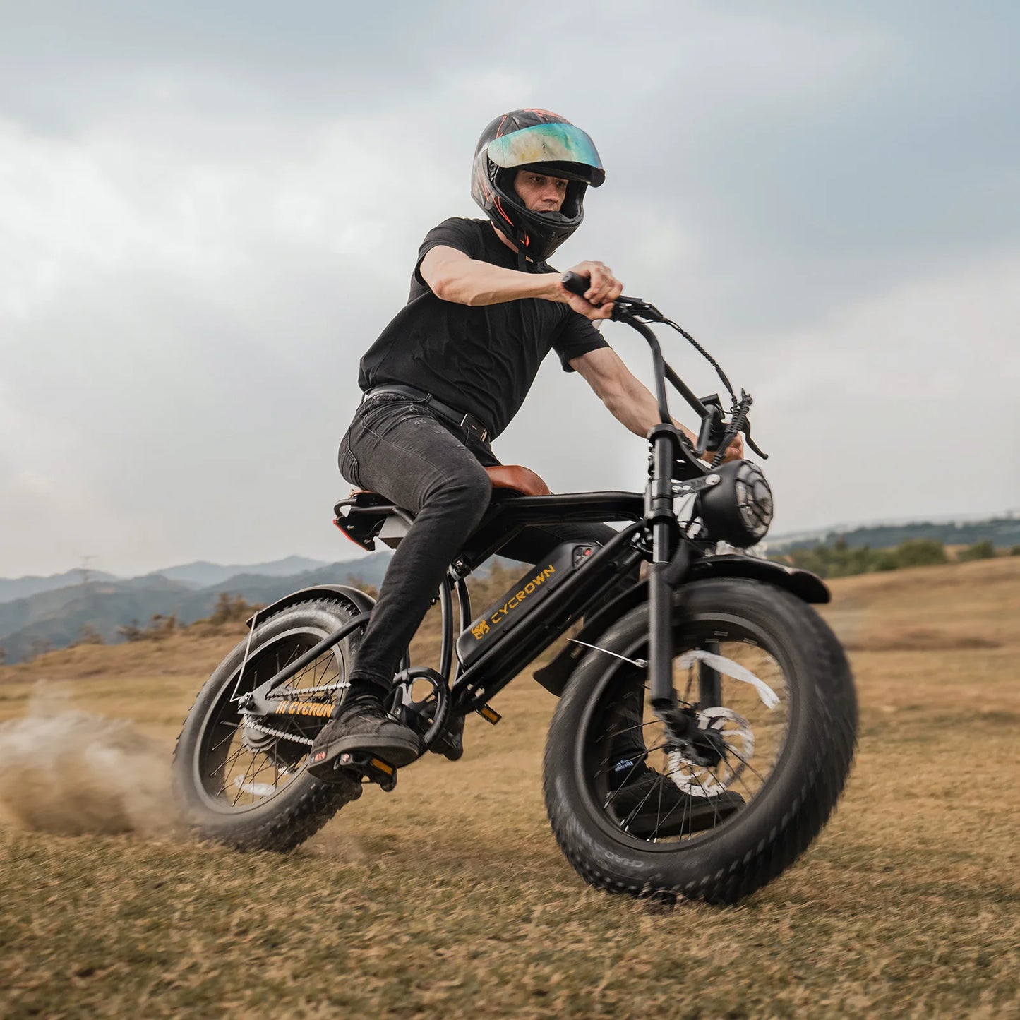 Cycrown RUN 750W Electric Off-Road E-Bicycle for Adventure