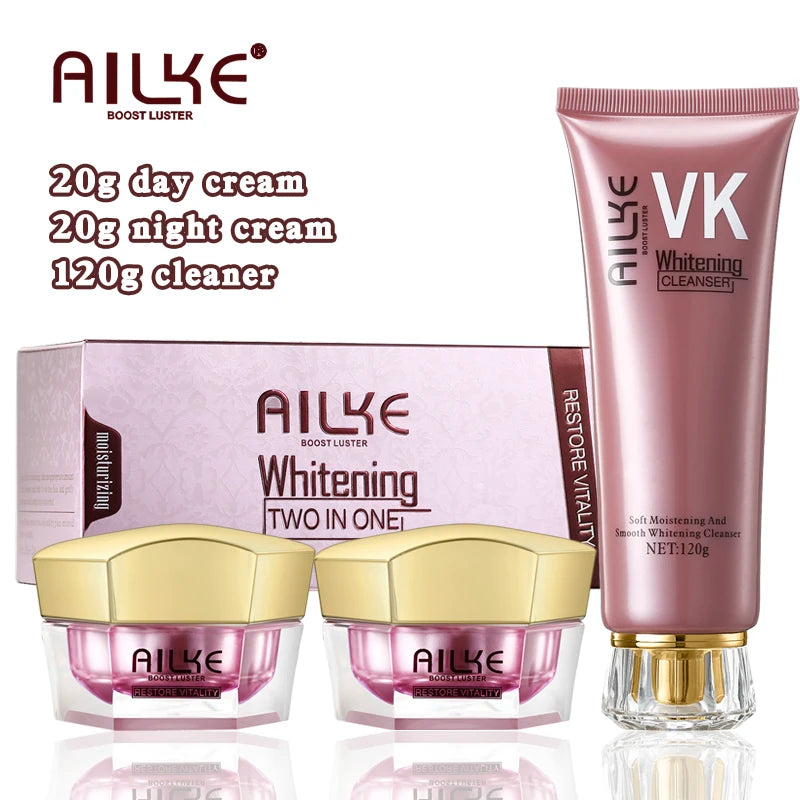 Whitening Anti-Wrinkle Face Cream With Collagen And Hyaluronic Acid