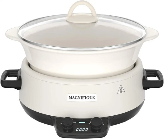 Iosn Programmable Slow Cooker With Auto Warm Setting