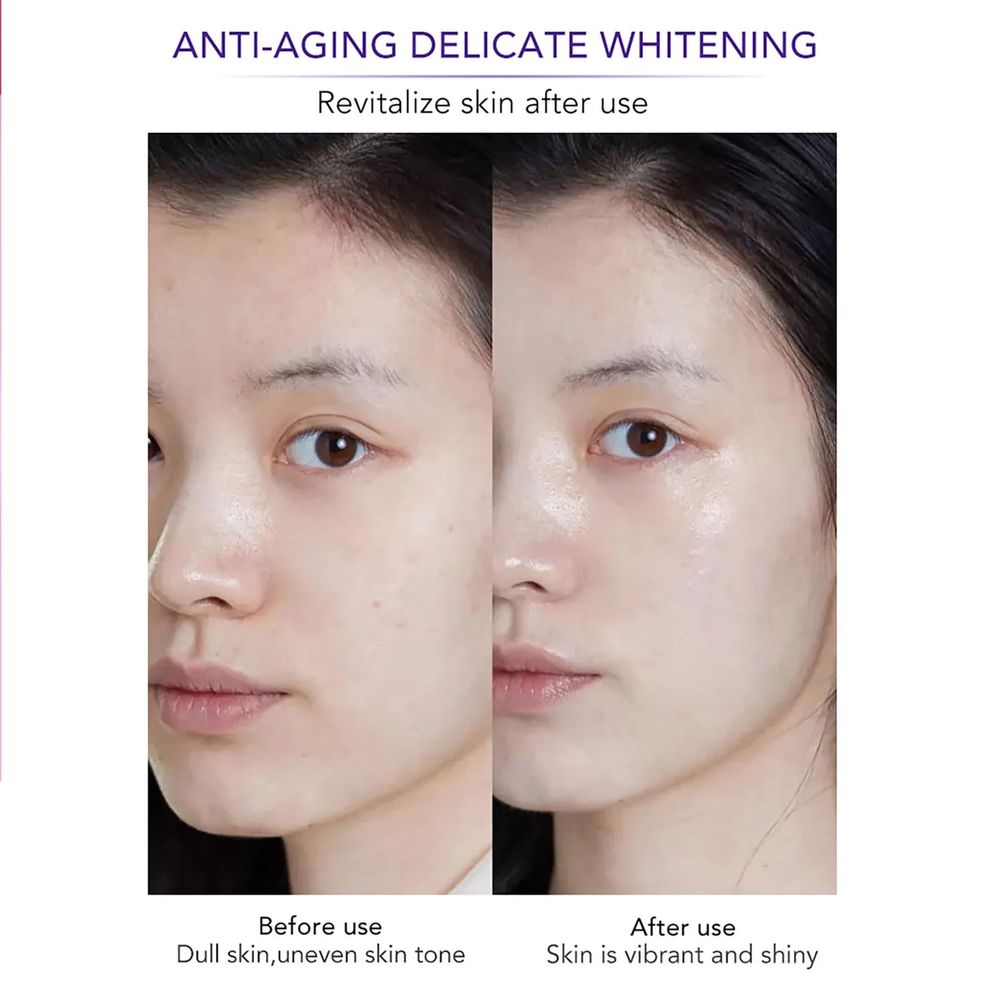 Whitening Anti-Wrinkle Face Cream With Collagen And Hyaluronic Acid