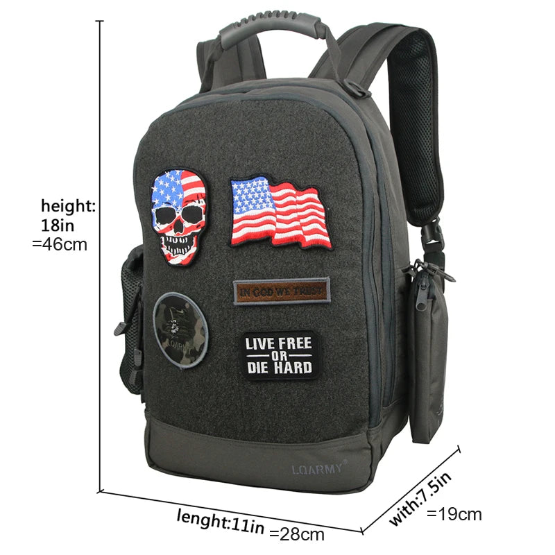 Outdoor Tactical Backpack Multi-Function Military Rucksack for Men