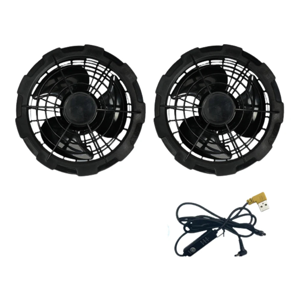 APWIKOGERCN Wearable Cooling Vest Air Conditioner Fan