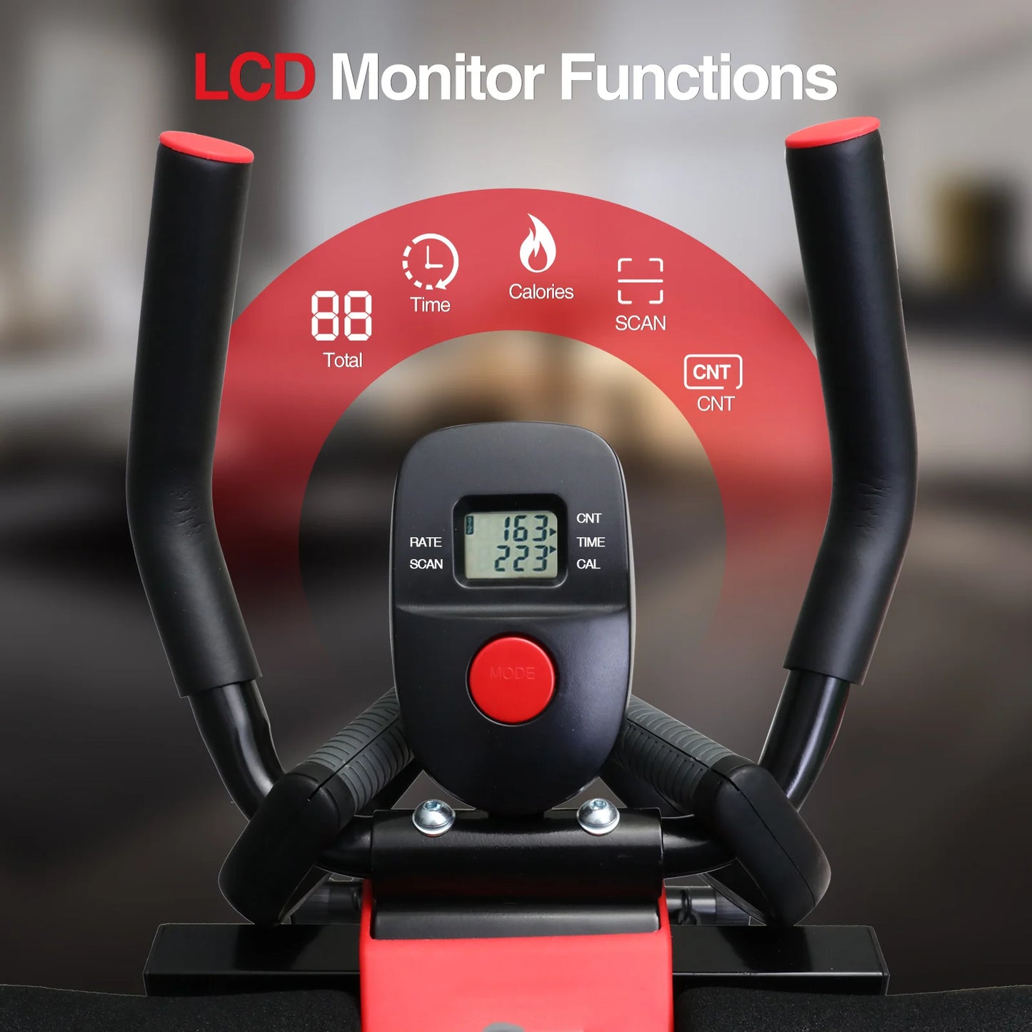 Function Dual Track Abdominal Roller Exercise Machine