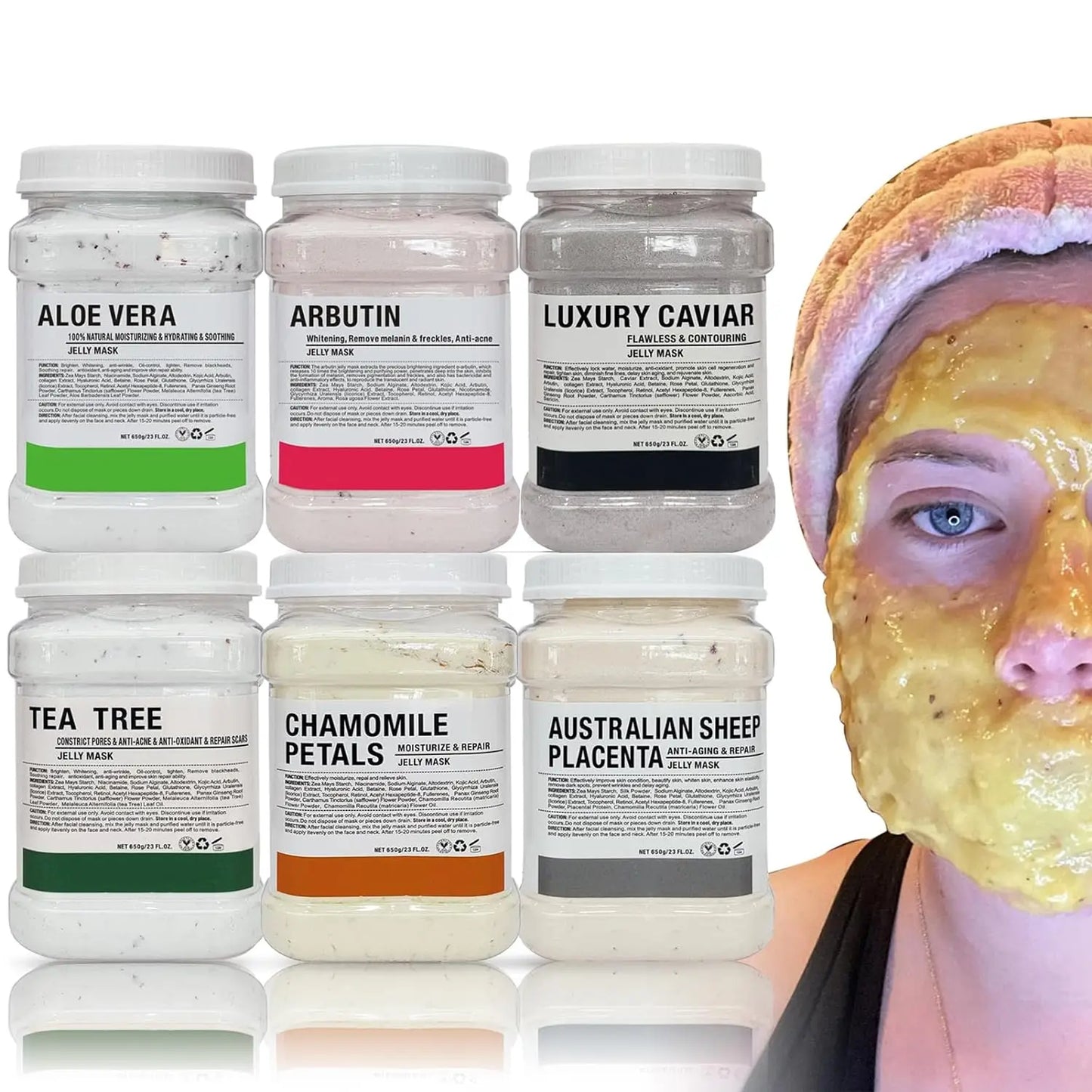 Jelly Mask Powder Set for Professional Skin Care Treatments