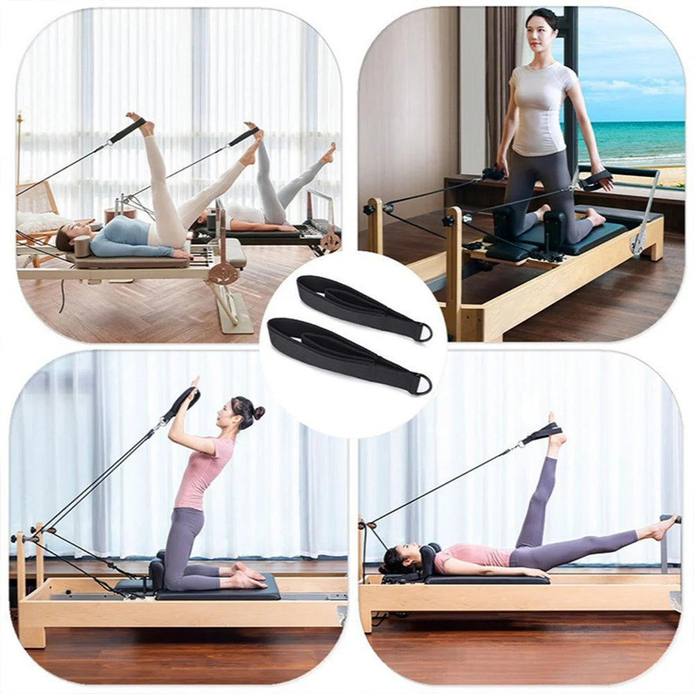 Hign Concerned Pilates Straps Double Loop D Ring Yoga