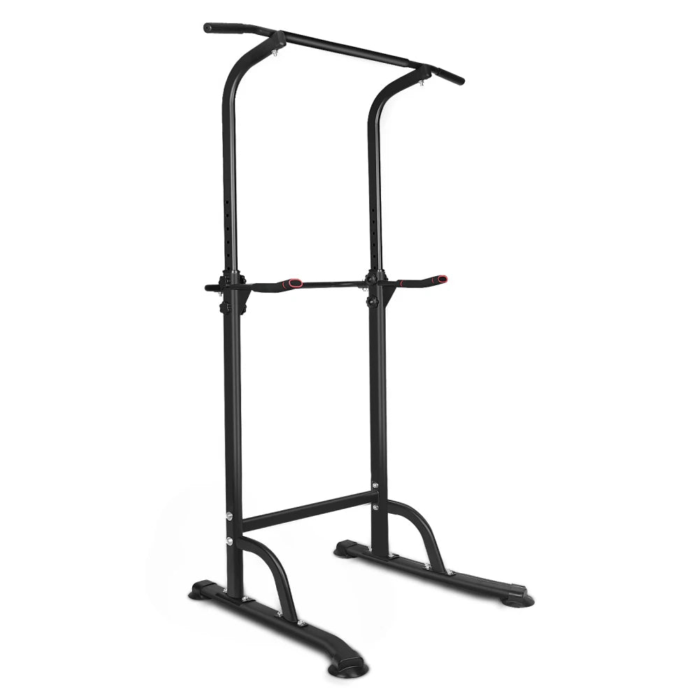 Power Tower Dip Station with Adjustable Bench for Strength Training