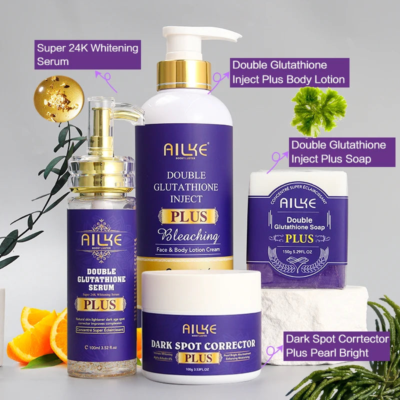 AILKE Anti-Black Spots Brightening Serum for Radiant Complexion