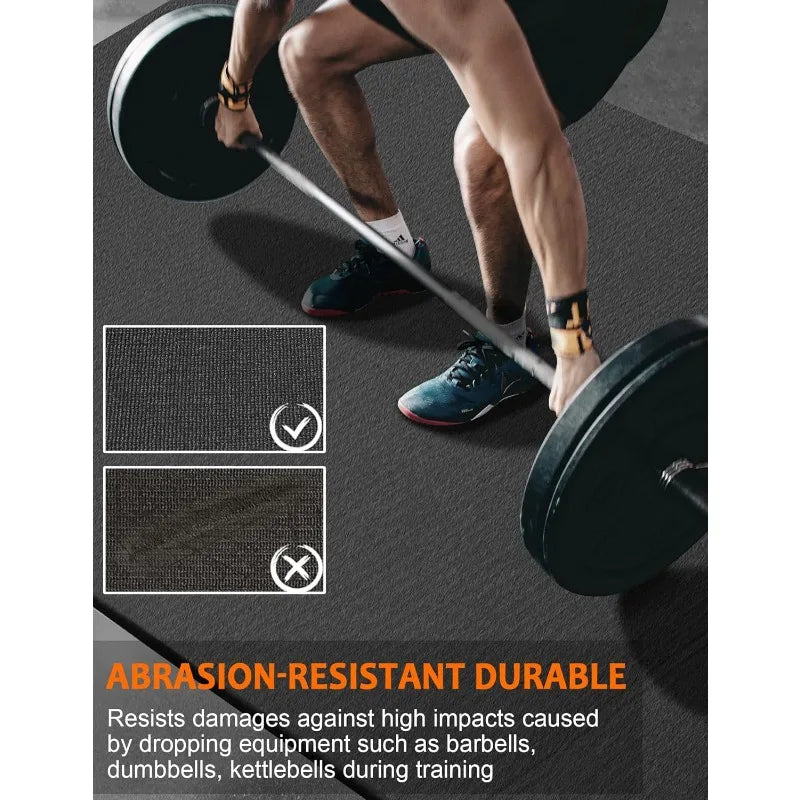 YTYIN Exercise Mat For Home Gym And Cardio Workouts