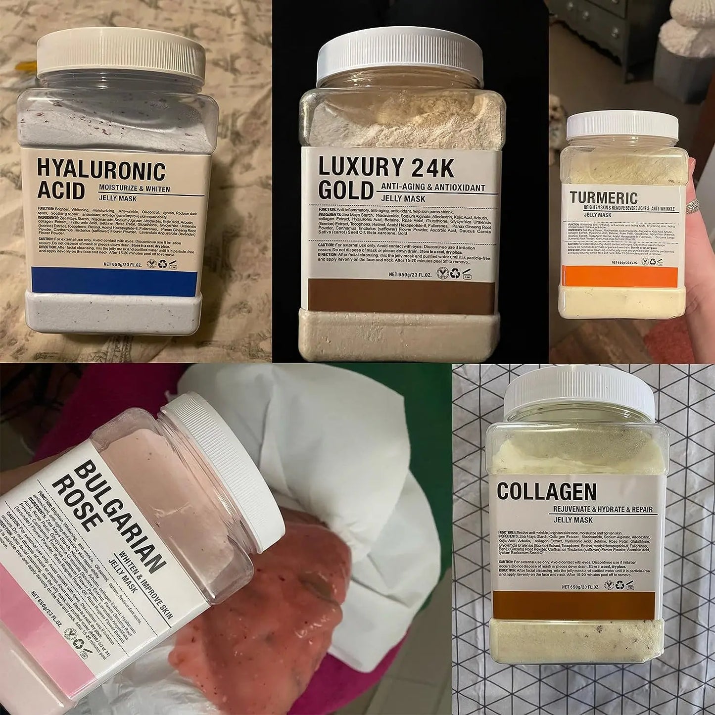 Jelly Mask Powder Set for Professional Skin Care Treatments