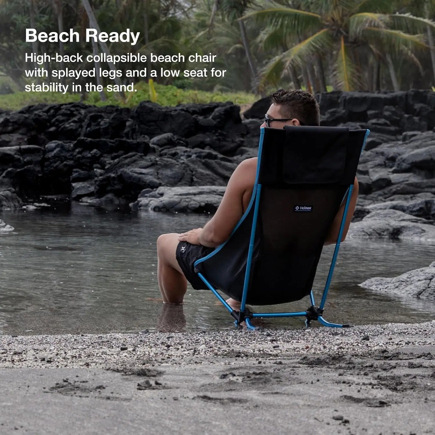 YTYIN Beach Chair Lightweight Collapsible Camping Seat