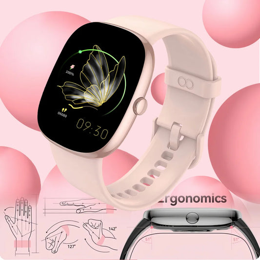 Smart Fitness Watch with Sleep Tracking and Activity Monitoring