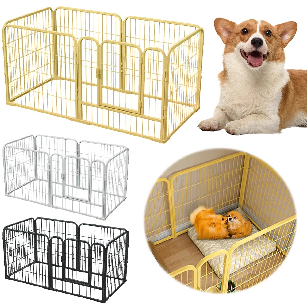 Shunmaii Heavy Duty Dog Cage Playpen Foldable Fence