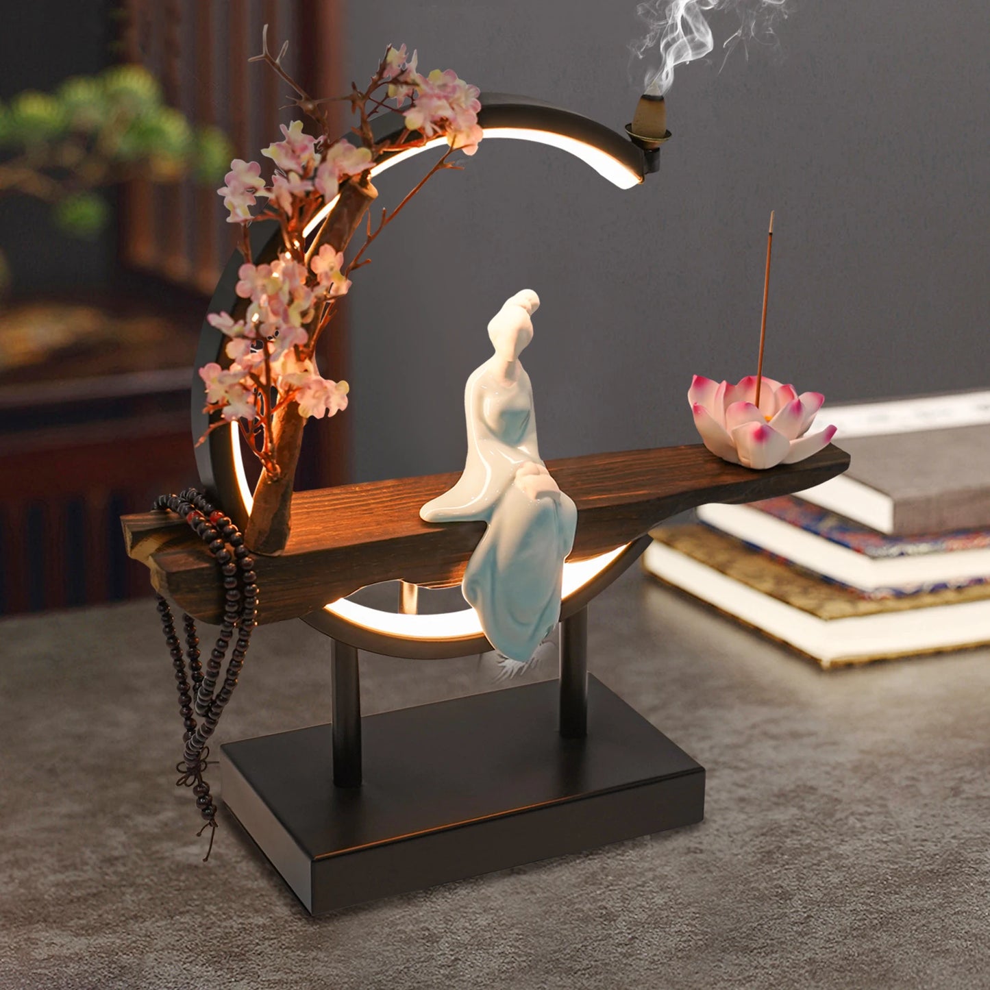Bymaocar Zen Meditation Incense Burner Set for Tranquil Spaces