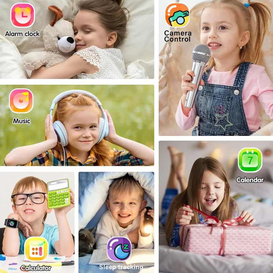 Children's Smart Watch with Games Camera and Music Player