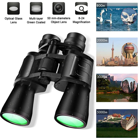 Eyepiece Binoculars Hd 10 30X60 Long Range Telescope