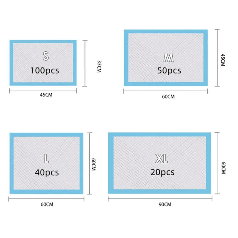 Dog Litter Disposable Puppy Training Pads Quick Dry Mat