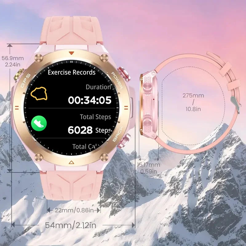 SENBONO Women's Smart Watch with GPS and Bluetooth Calling