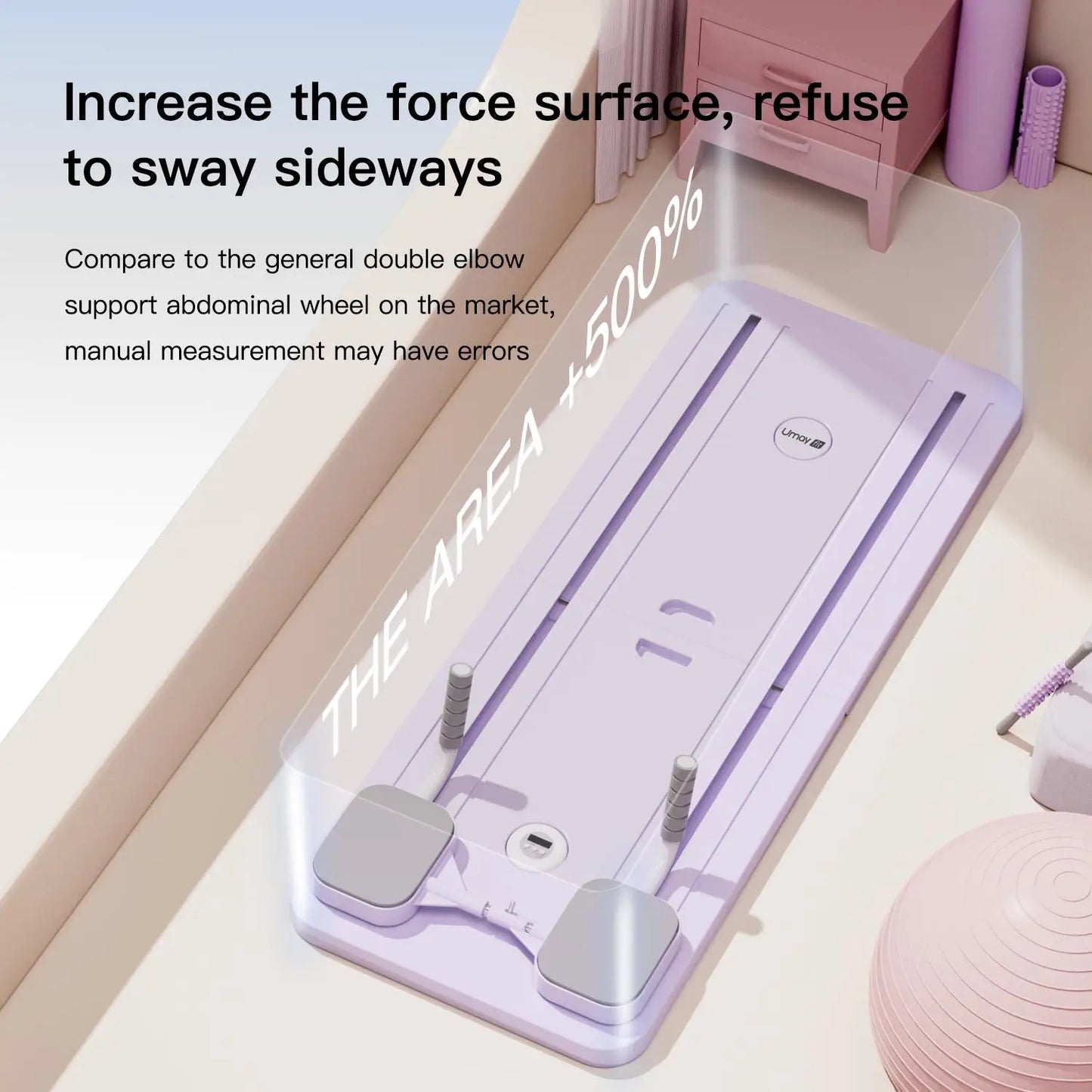 Cursor Fitness Ab Exercise Board Reformer For Core Training