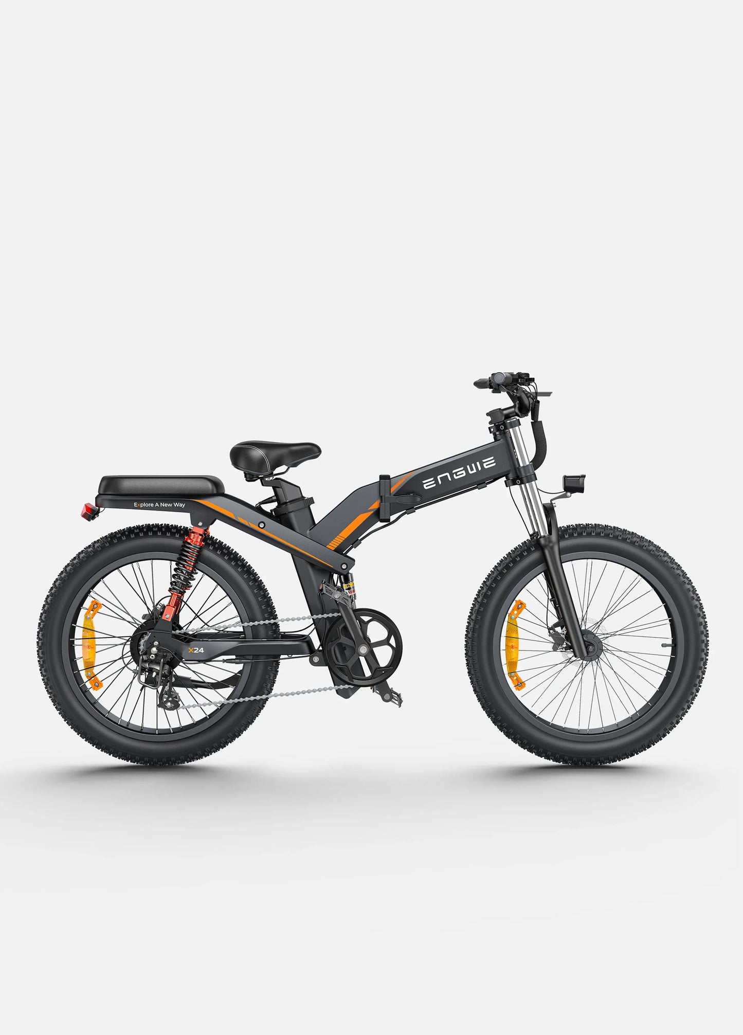 Folding Electric Mountain Bike With Powerful 1200W Motor