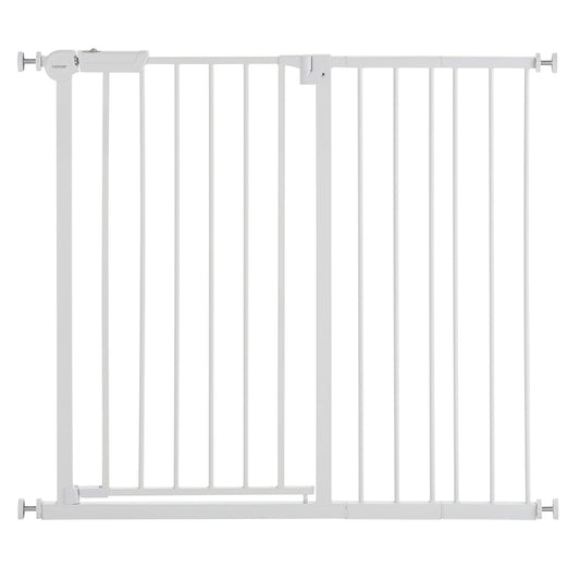 SucceBuy Baby Gate Walk Through Security Gate For Pets