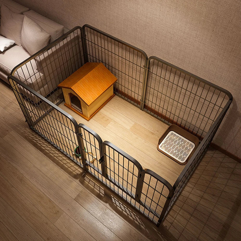 Shunmaii Heavy Duty Dog Cage Playpen Foldable Fence