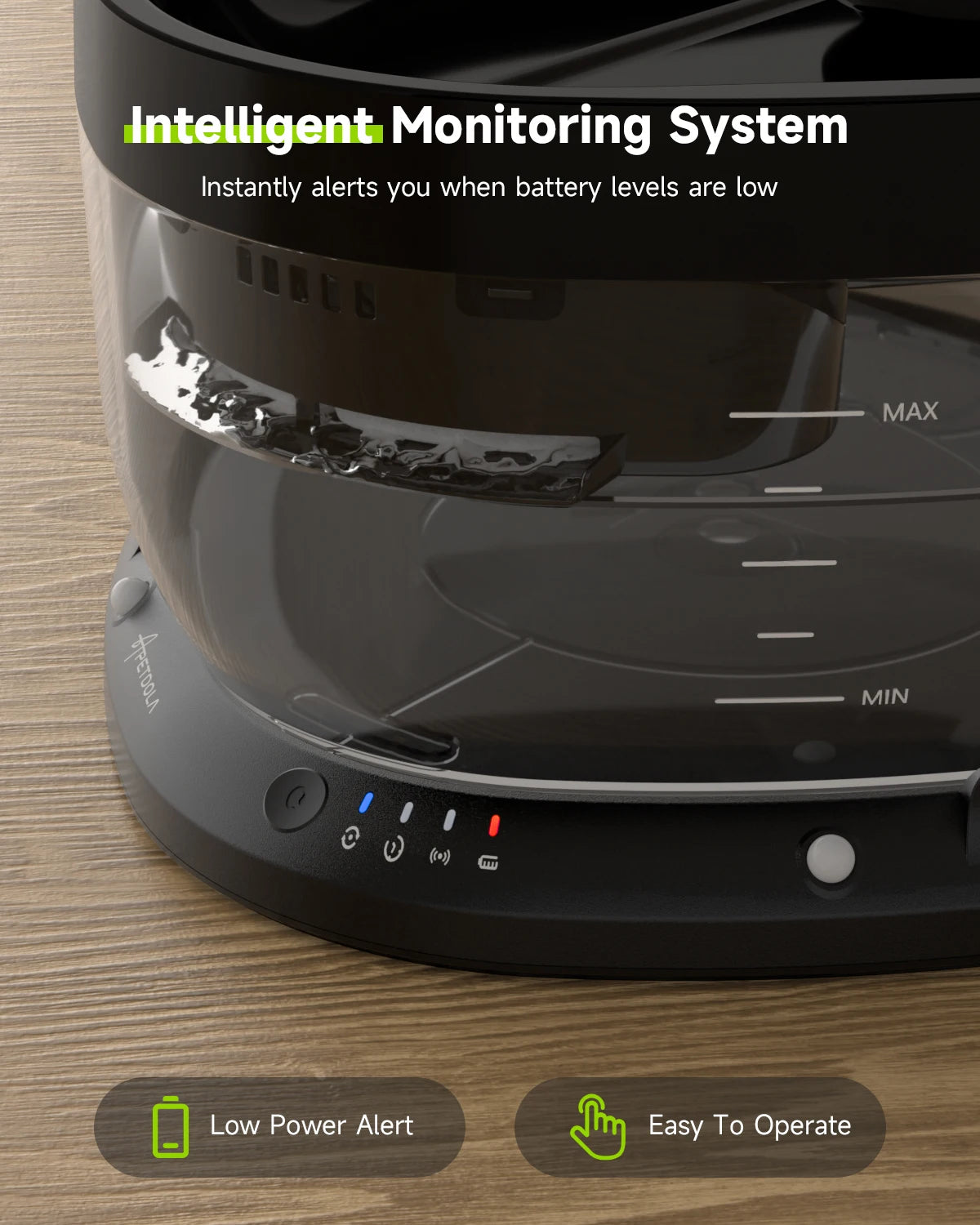APETDOLA 7L Wireless Dog Water Fountain Auto Sensor