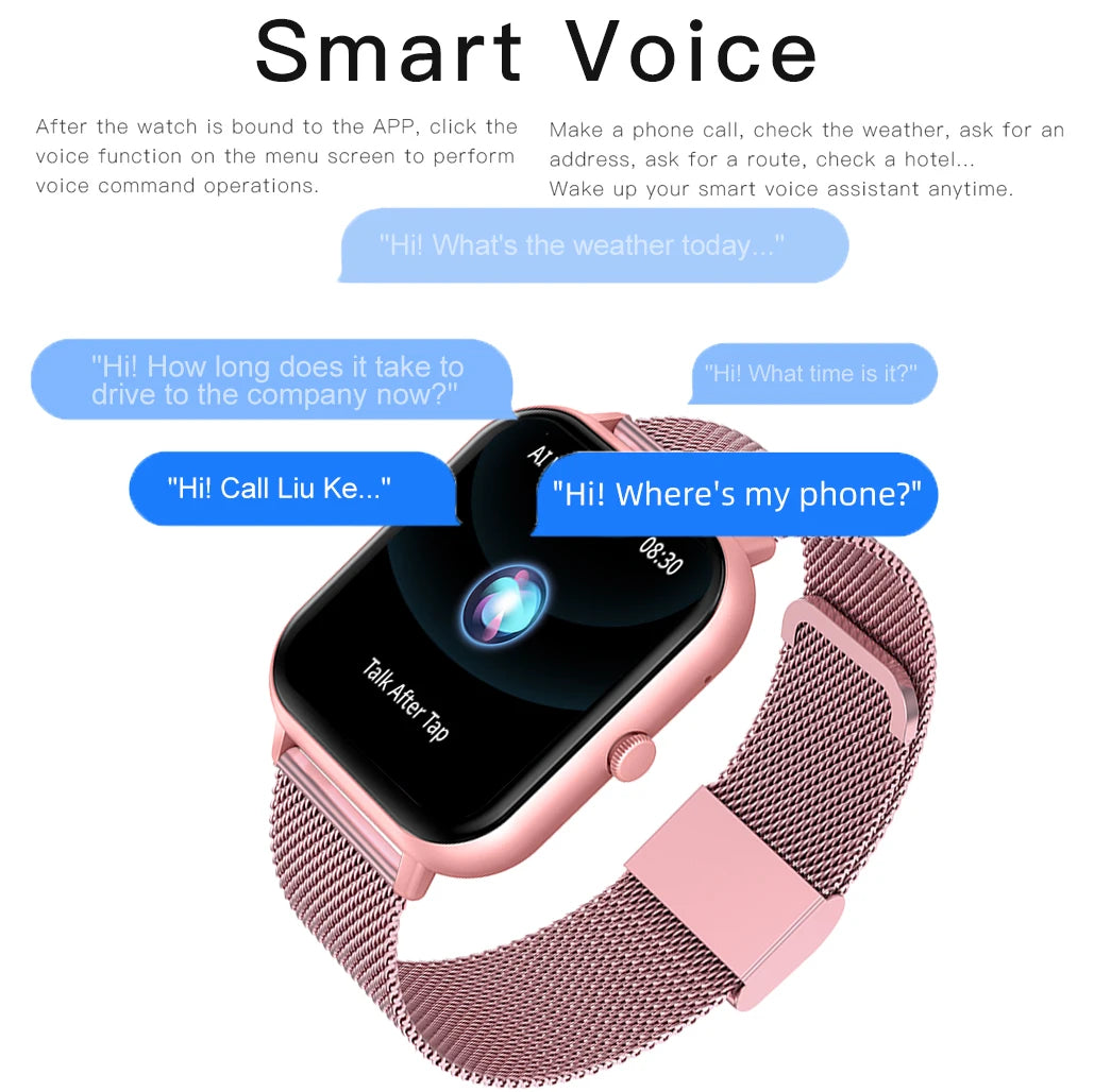 Xiaomi Mijia Women's Smart Watch with Bluetooth Call and Fitness Tracking