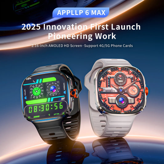 LOKMAT Appllp 6 Max Android Smartwatch With AMOLED Screen