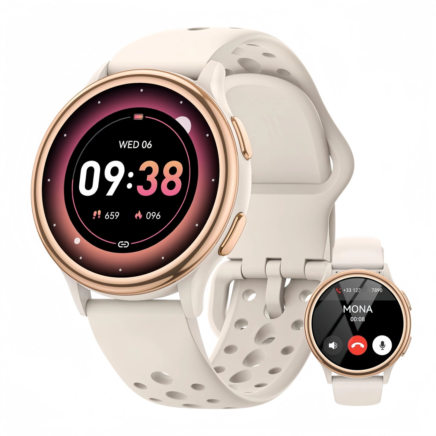 Smartwatch for Women with Health Tracking and Custom Watch Faces