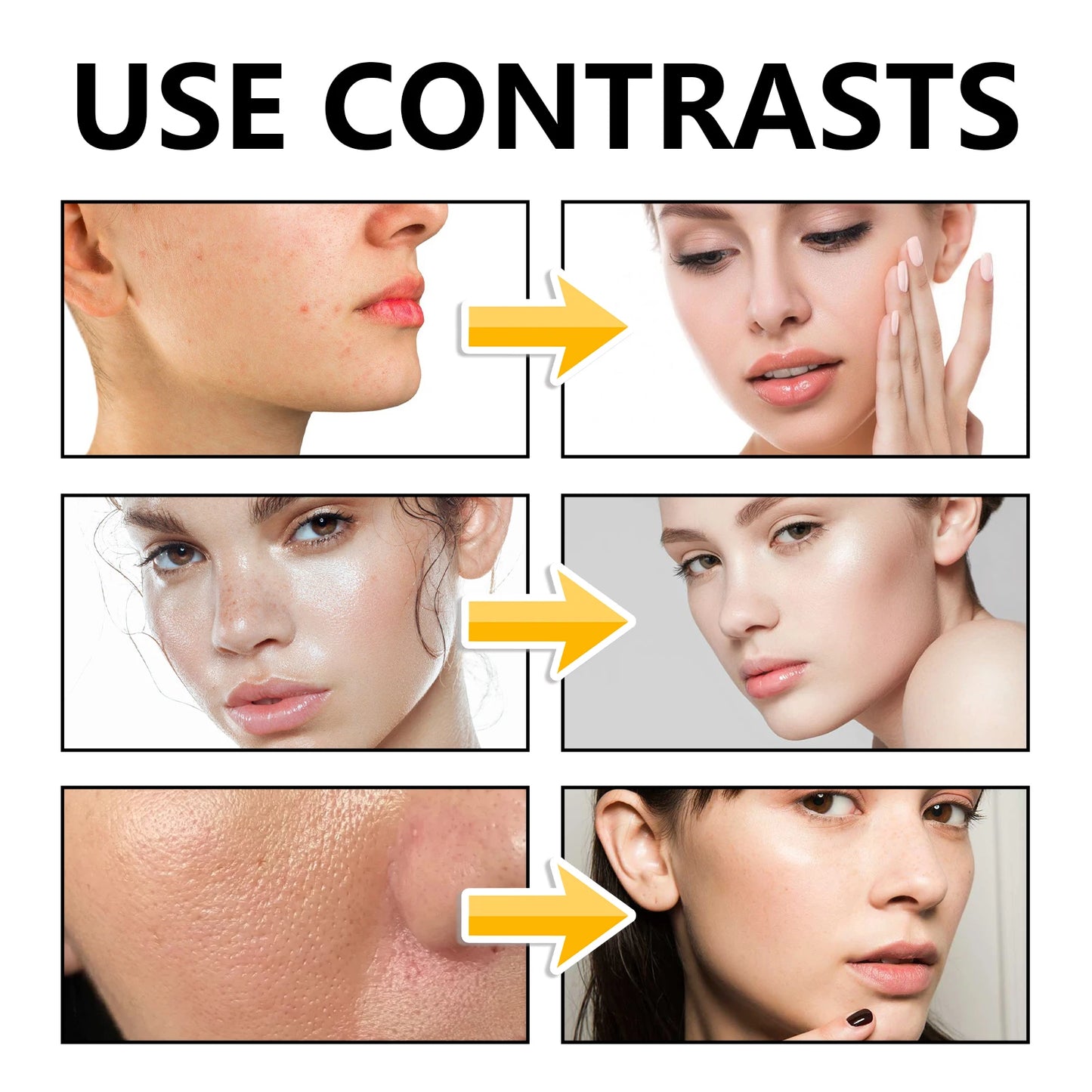 Rice Facial Cleanser for Blackhead Removal and Pore Shrinking