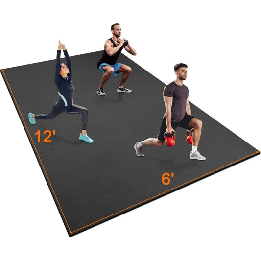 YTYIN Exercise Mat For Home Gym And Cardio Workouts