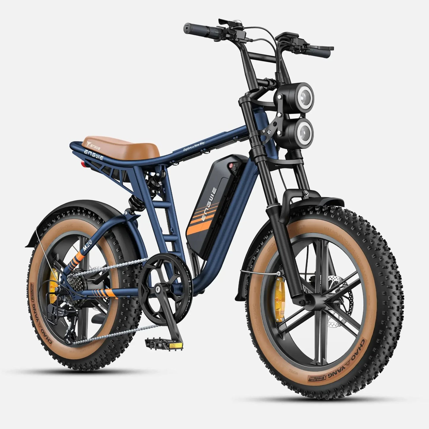 ENGWE M20 Electric Bicycle Powerful Off-Road Fat Tire E-bike