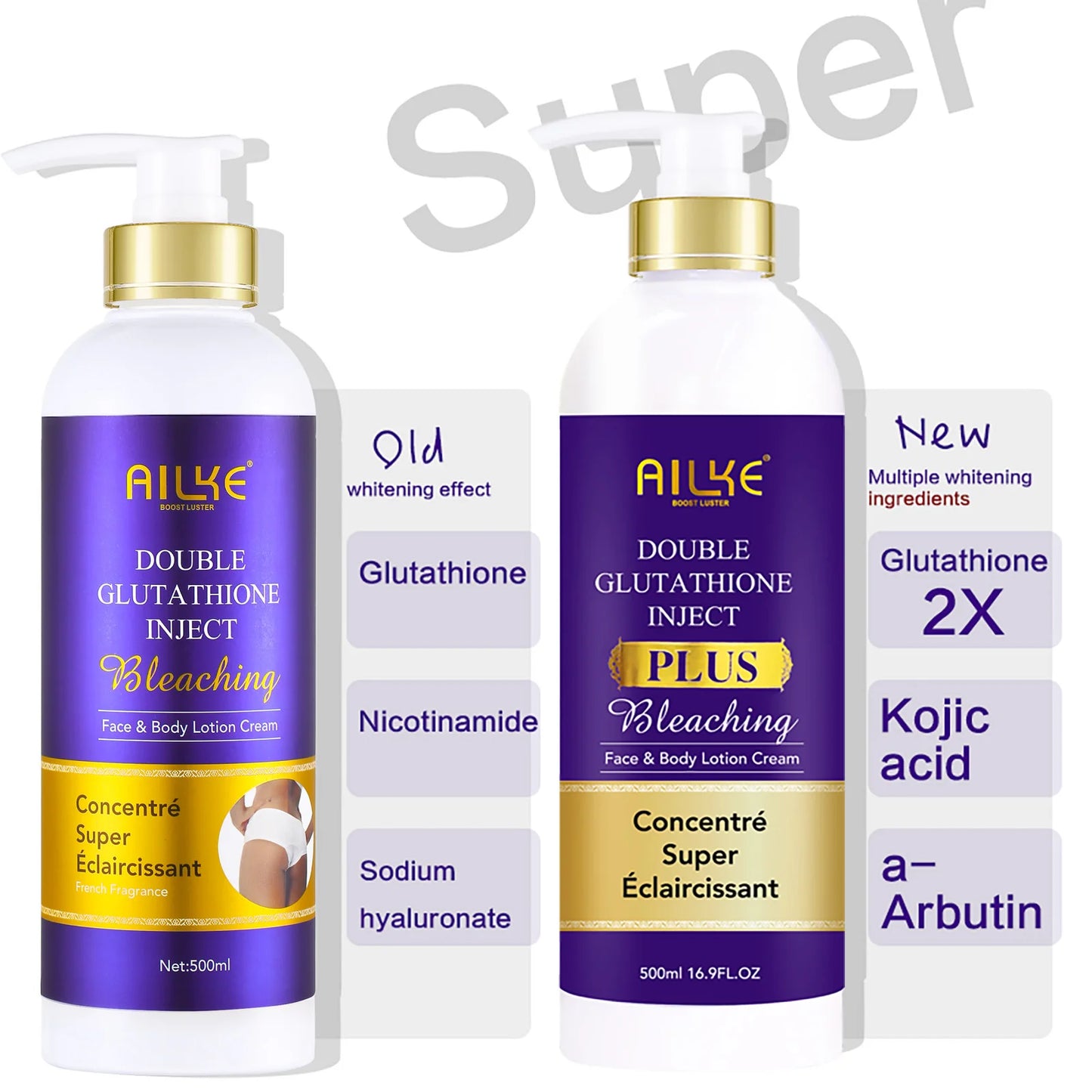 AILKE Anti-Black Spots Brightening Serum for Radiant Complexion
