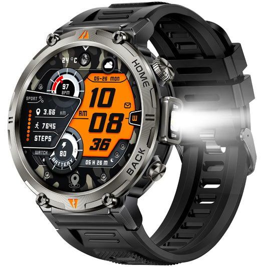 EIGIIS KE3 Bluetooth Smart Watch For Men Health Monitor